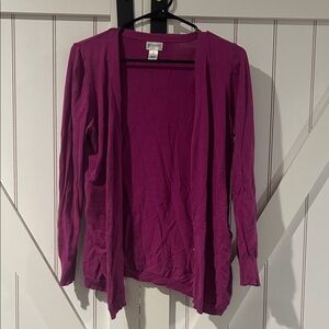 Motherhood Fuchsia Cardigan